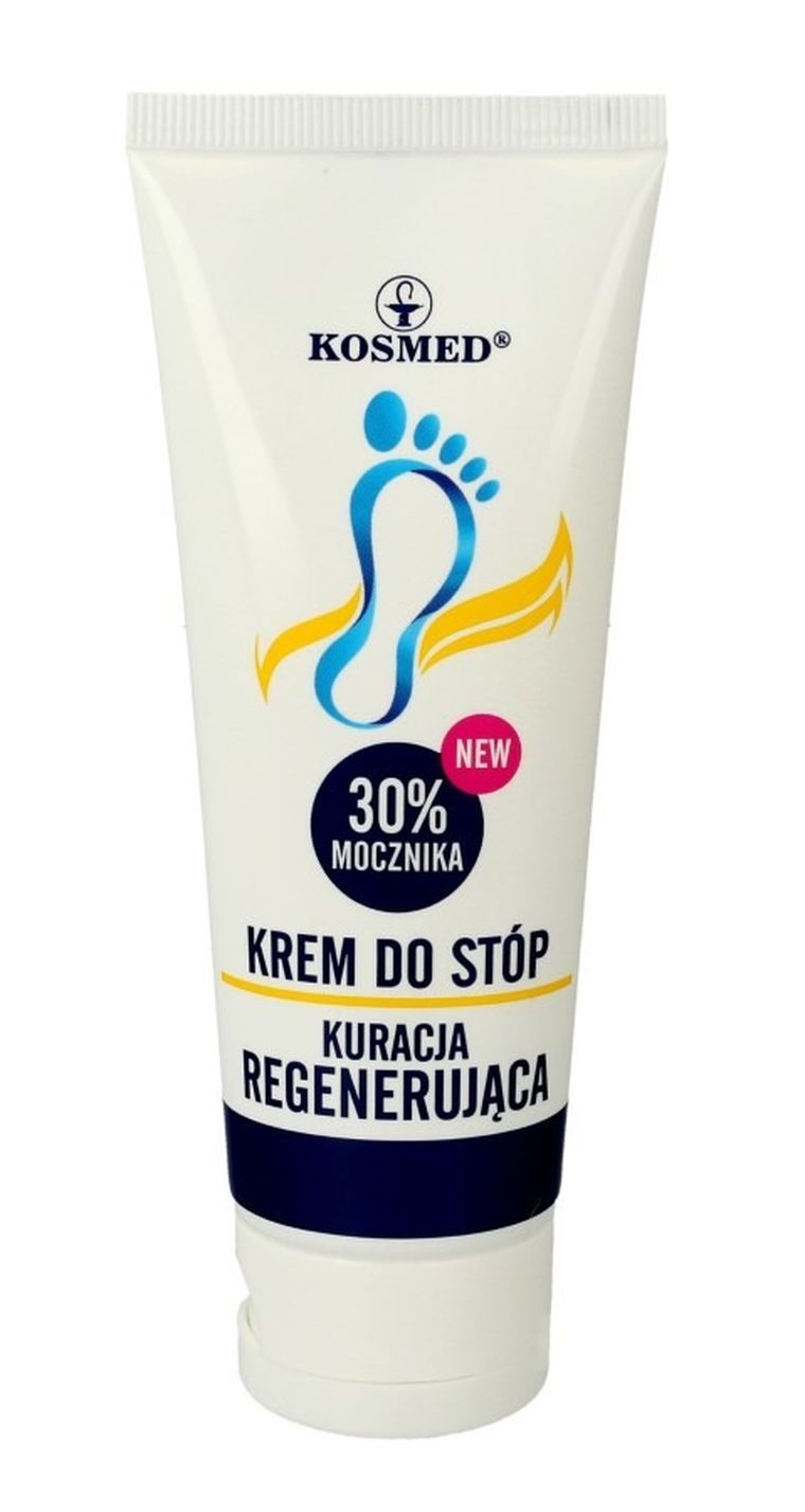 Kosmed, krem do stóp, kuracja regenerująca z mocznikiem 30%, 75 g