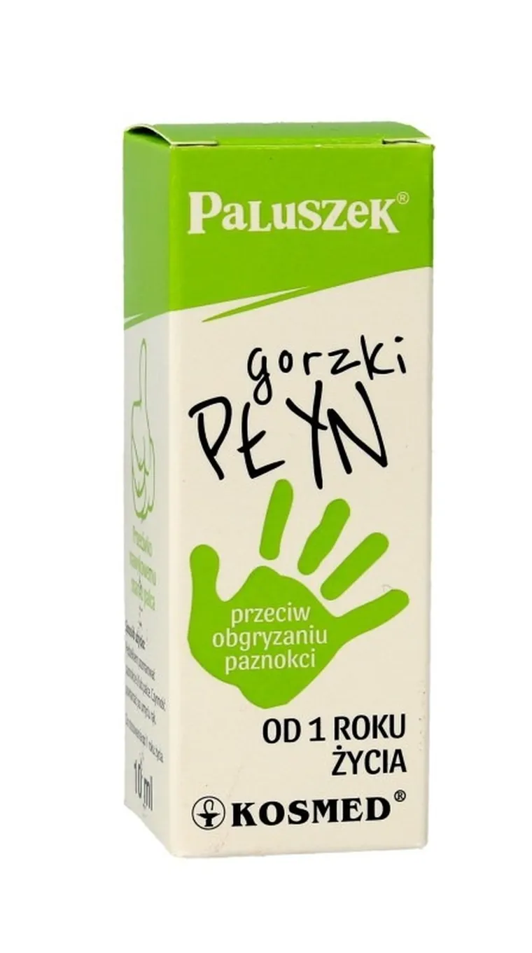 Kosmed, Paluszek Gorzki, płyn przeciw obgryzaniu paznokci, 10 ml