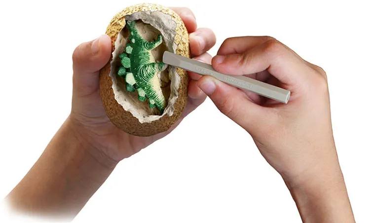 Kosmos, jajo dinozaura, zabawka edukacyjna