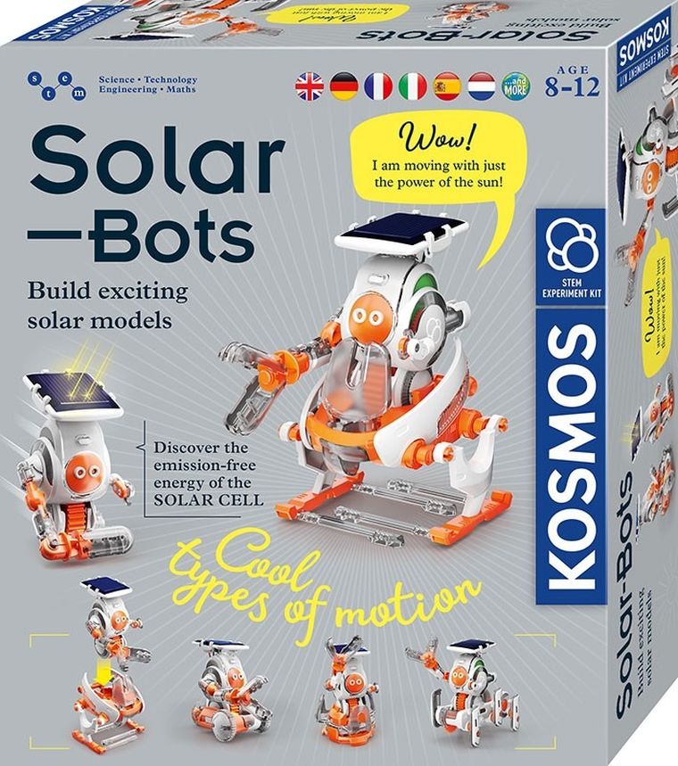 Kosmos, Roboty Solarne, stwórz robota, zestaw edukacyjny