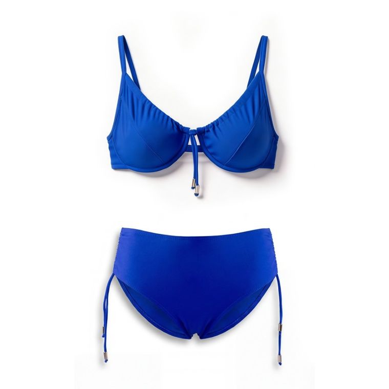 Kostium kąpielowy damski dwuczęściowy, niebieski, Mariss