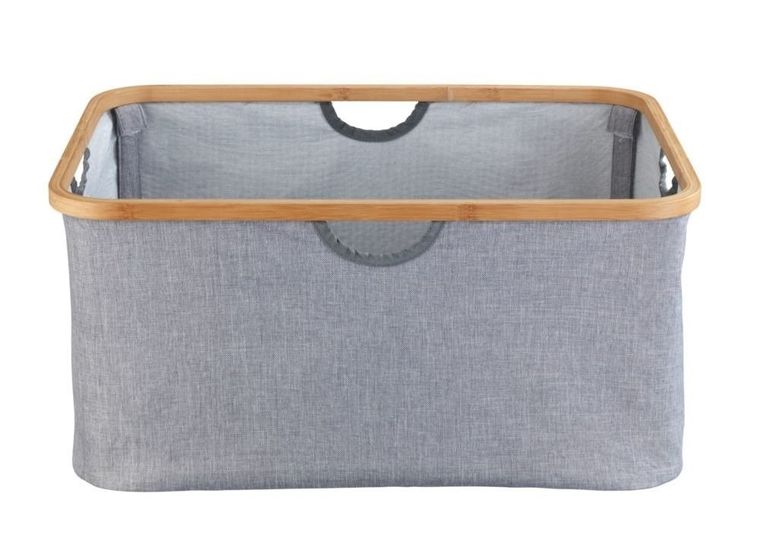 Kosz do przechowywania Bahari Bamboo, z uchwytami