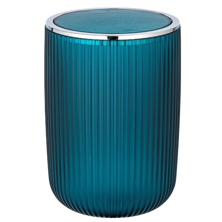 Kosz łazienkowy, Agropoli, z obrotową pokrywą, l, morski