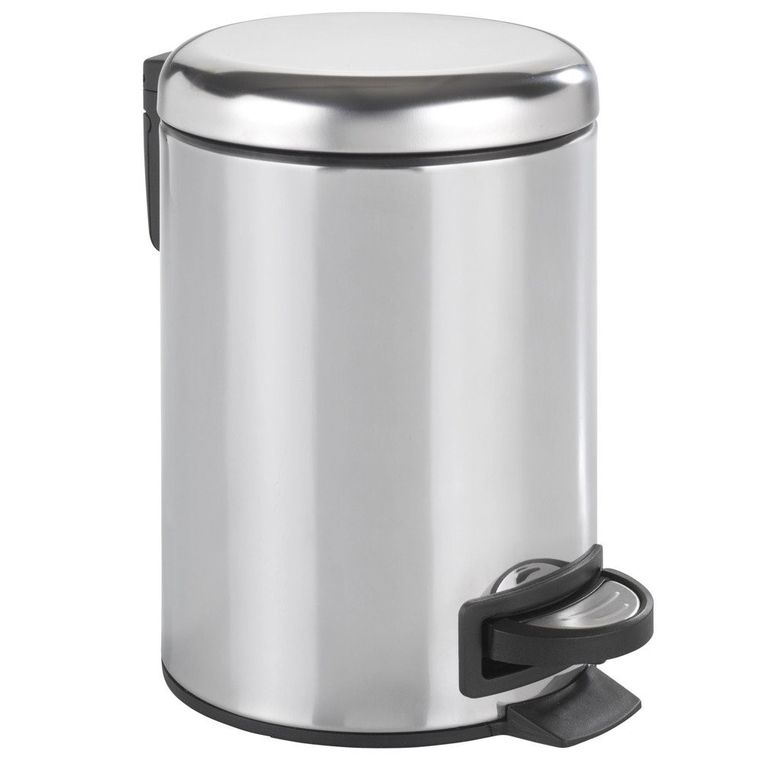 Kosz łazienkowy, Leman shiny, 3 l