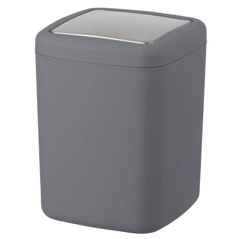 Kosz łazienkowy na śmieci, Barcelona, 3 l, antracytowy
