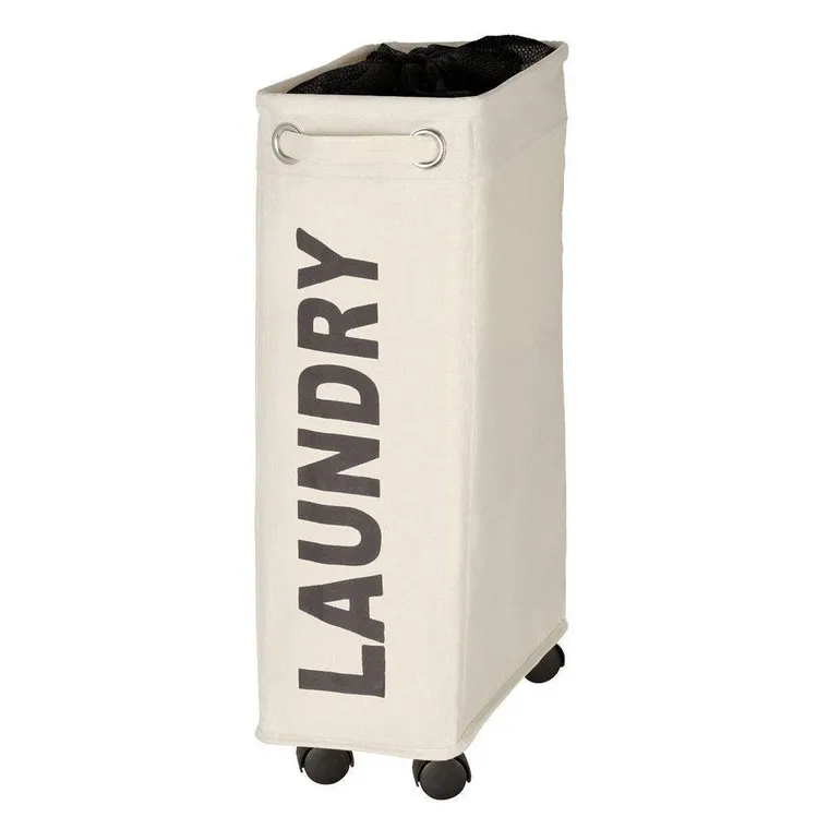 Kosz na pranie, Corno, 43 l, beżowy