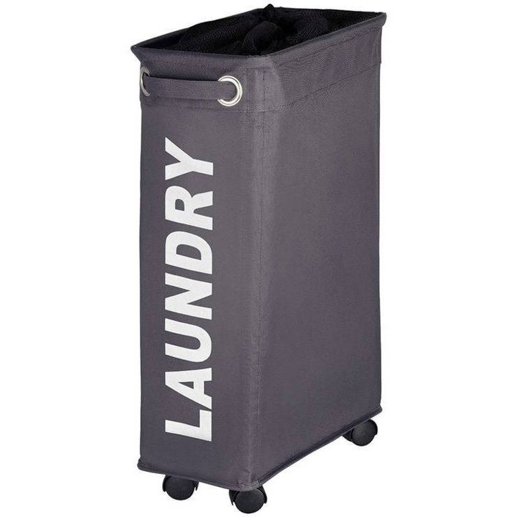 Kosz na pranie, Corno, 43 l, szary