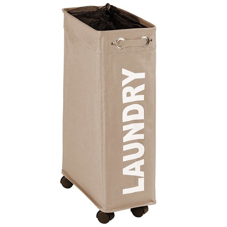 Kosz na pranie, Corno, pojemnik 43 l, taupe