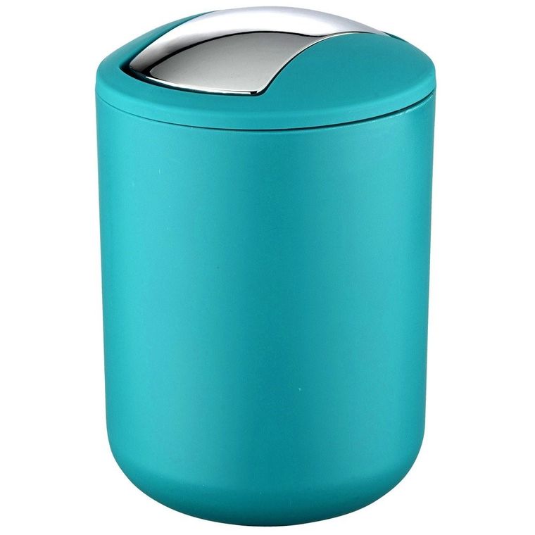 Kosz na śmieci, Brasil, turkusowy, 2 l