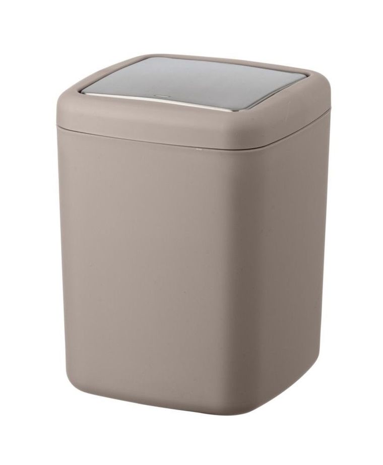 Kosz na śmieci do łazienki, Barcelona, brązowy