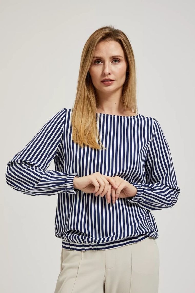 Koszula damska z długim rękawem, mix, Moodo