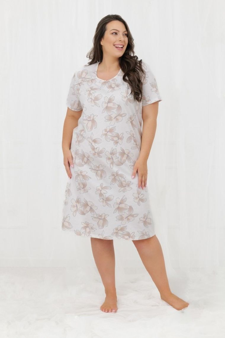 Koszula nocna damska, biała, Empira, Italian Fashion