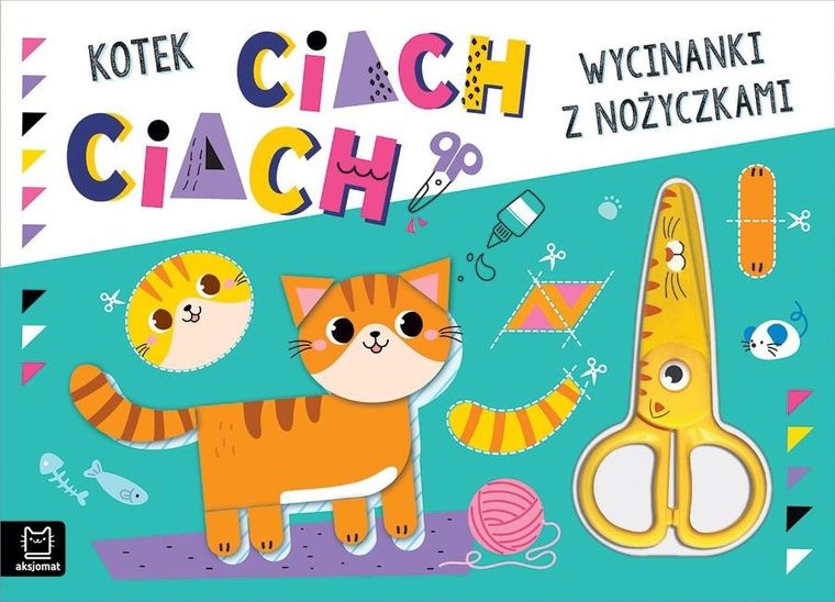 Kotek ciach, ciach! Wycinanki z nożyczkami