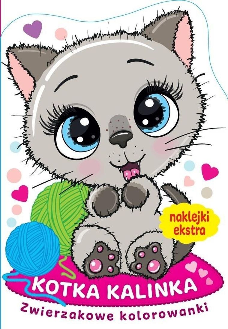 Kotka Kalinka. Zwierzakowe kolorowanki
