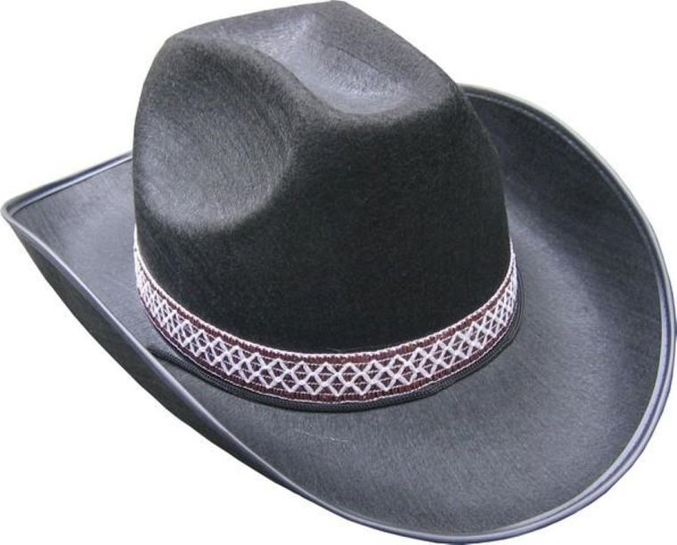 Kowboj z paskiem, czarny