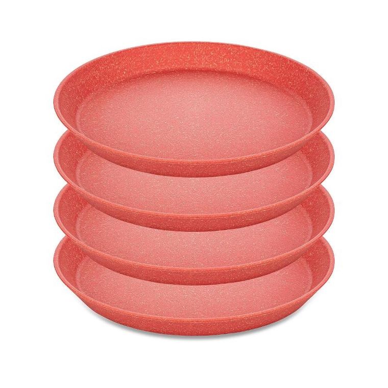 Koziol, Connect, talerzyk śniadaniowy, 20,5 cm, 4 szt.