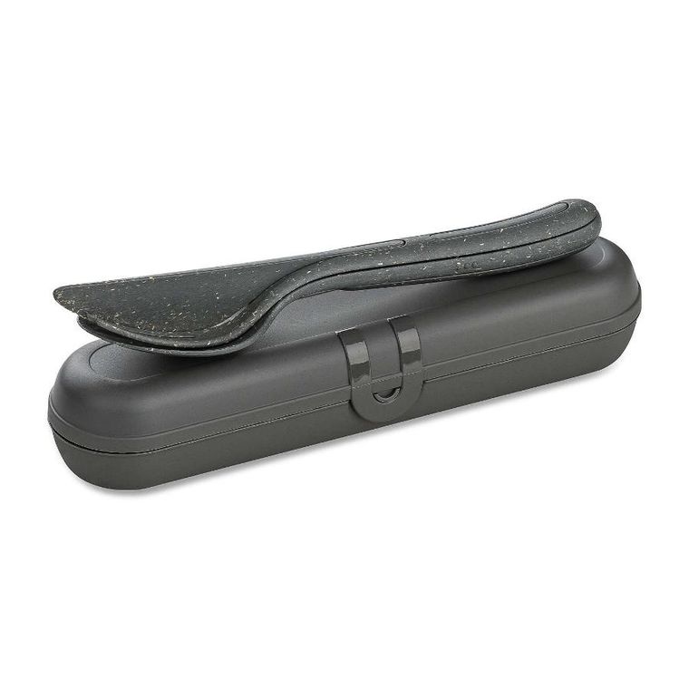 Koziol, Klikk, zestaw sztućców, Ready Nature Ash Grey