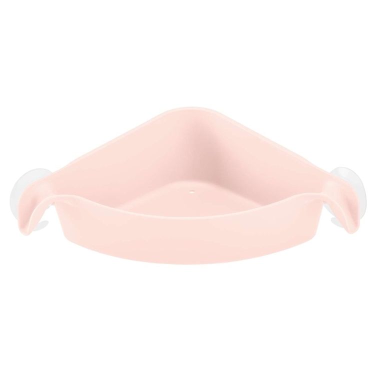 Koziol, narożna półka łazienkowa na przyssawki