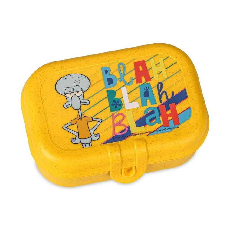 Koziol, SpongeBob, lunchbox z przegródkami, mini, żółty