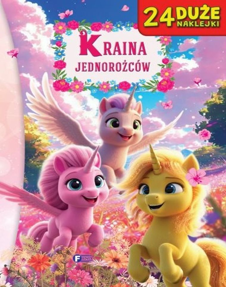 Kraina jednorożców. 24 naklejki