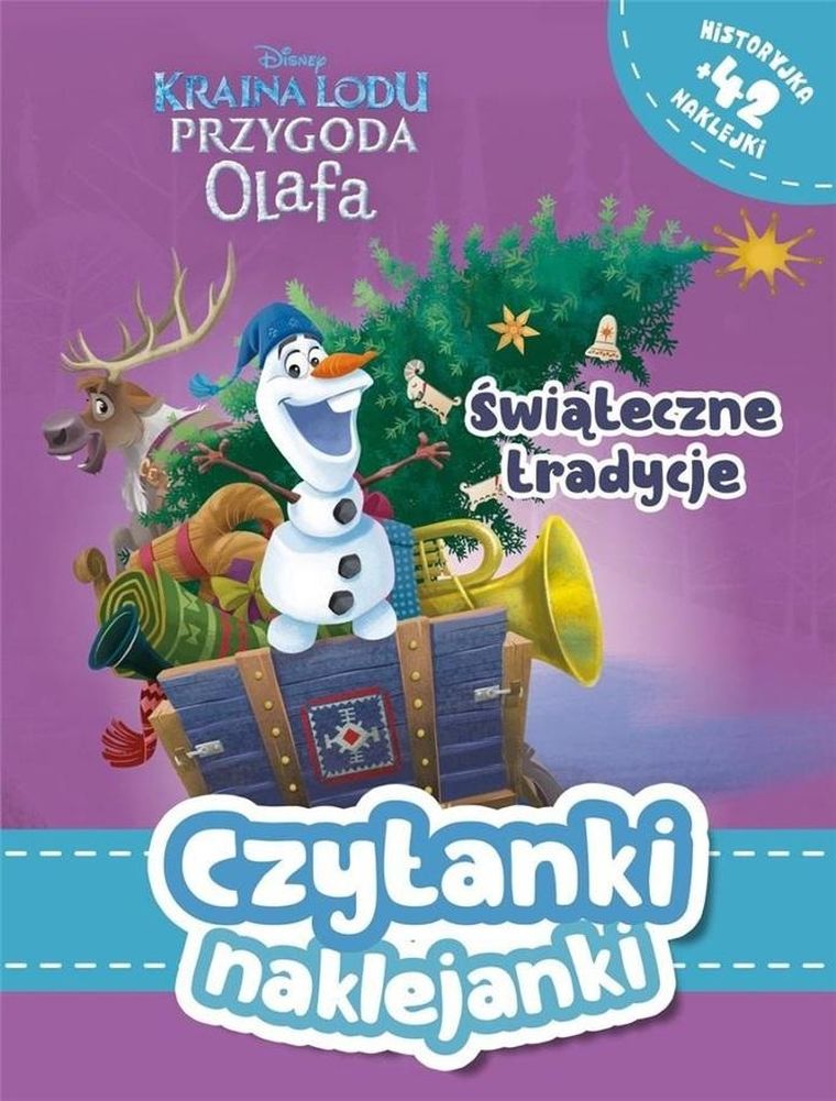 Kraina Lodu. Czytanki naklejanki Przygoda Olafa