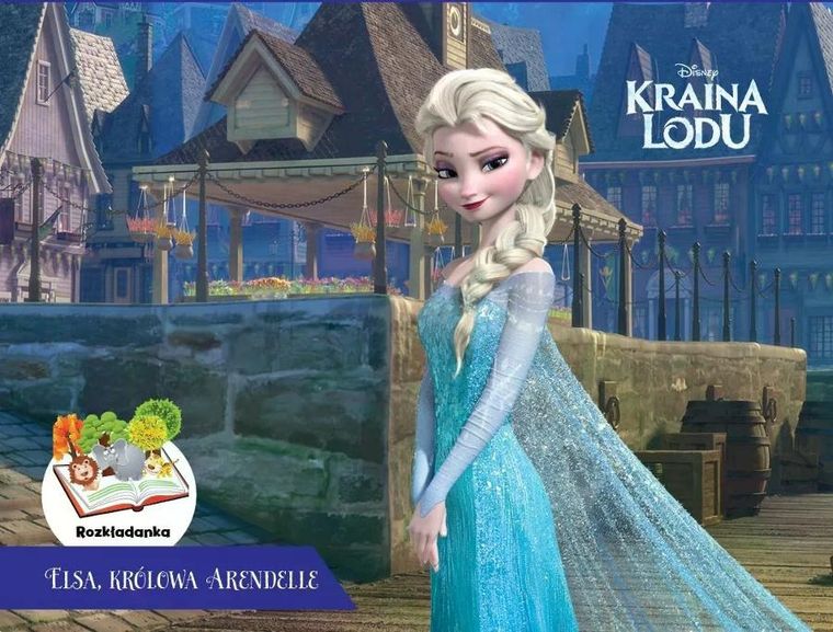 Kraina Lodu. Elisa, królowa Arendelle. Rozkładanka — Firma Księgarska Jacek Olesiejuk