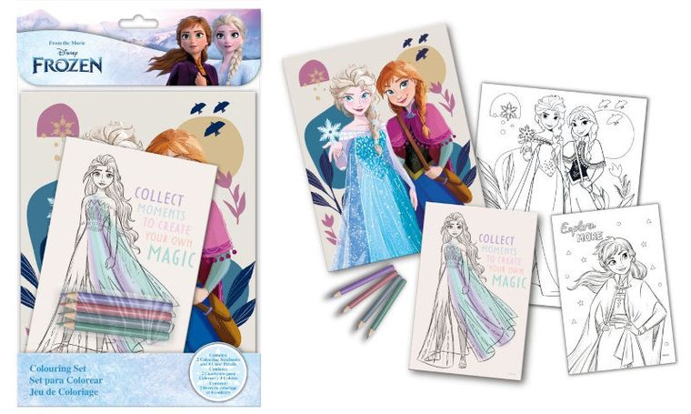 Kraina Lodu, kolorowanka