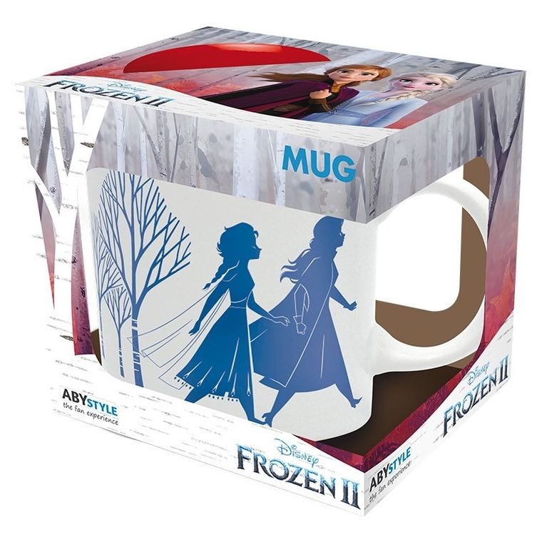 Kraina Lodu, kubek, biały