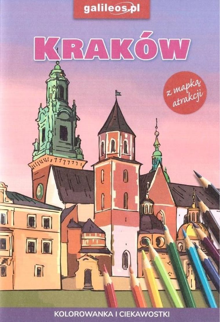 Kraków. Kolorowanka