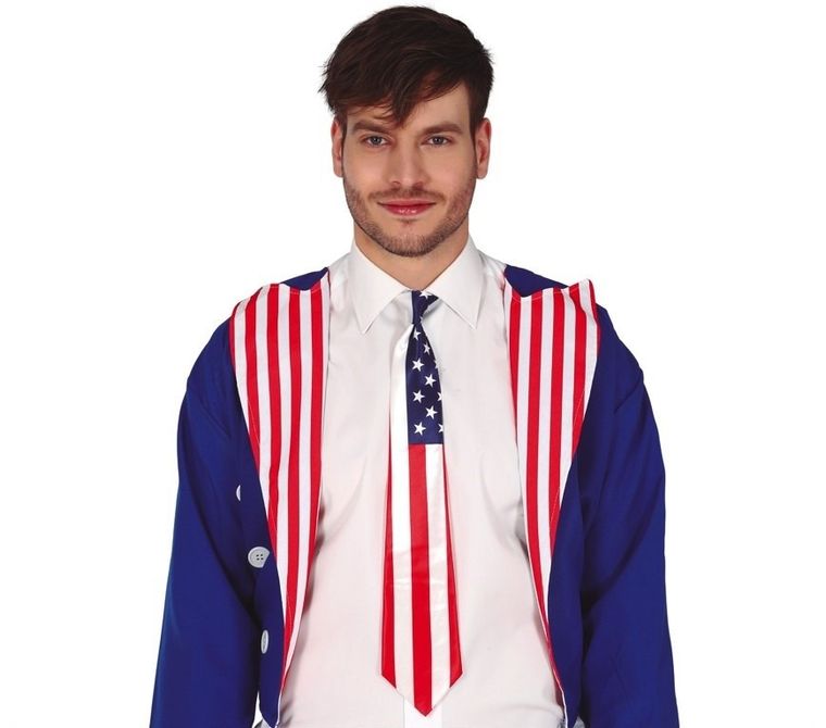 Krawat USA, amerykański, Dzień Niepodległości USA