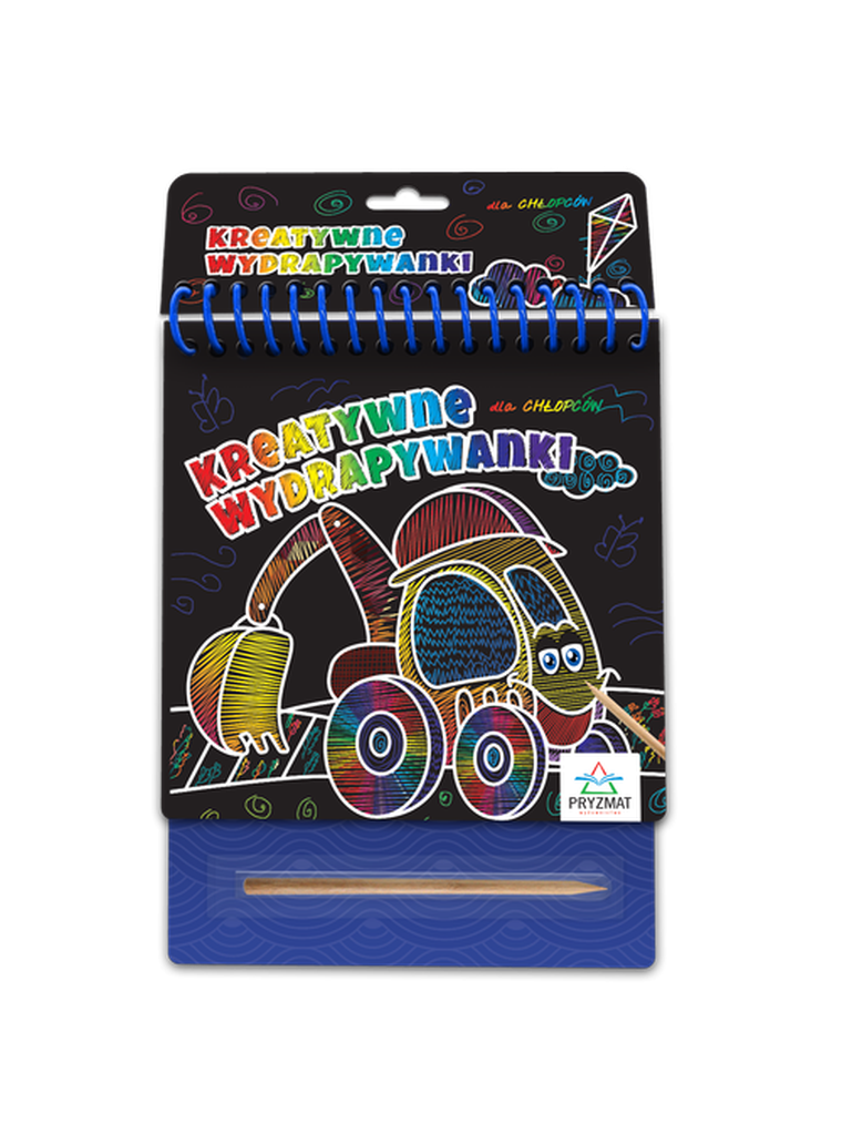 Kreatywne wydrapywanki. Dla chłopców