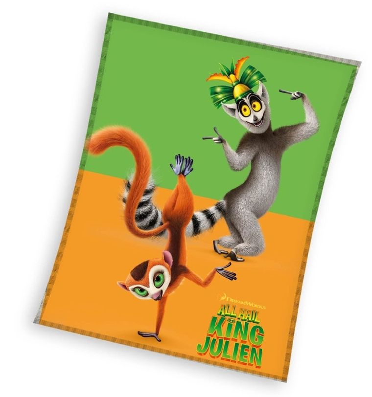 Król Julian, Coral, koc, 130-160 cm