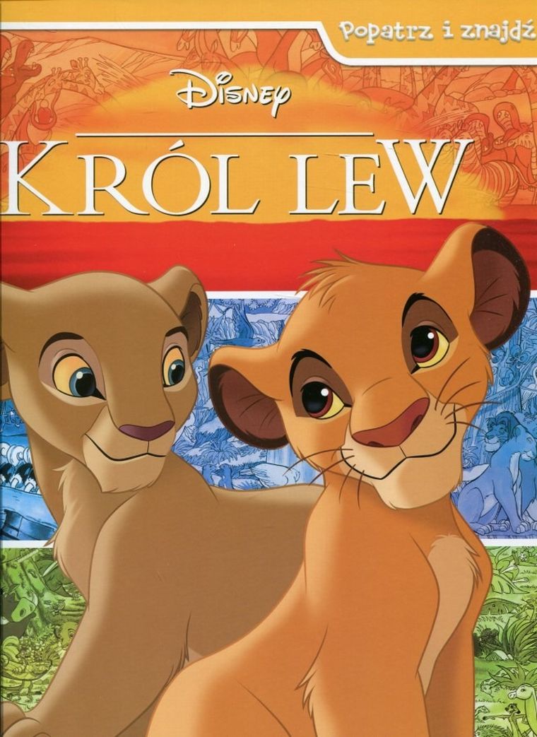 Król Lew. Popatrz i znajdź