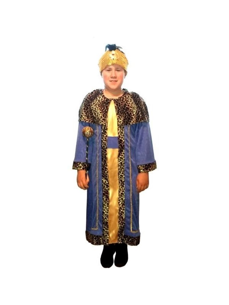 Król Melchior, strój dla dzieci, rozmiar 110/116