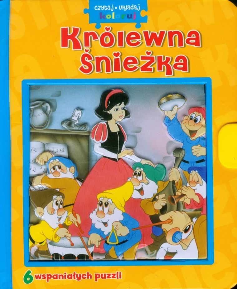 Królewna Śnieżka. Czytaj, układaj, koloruj