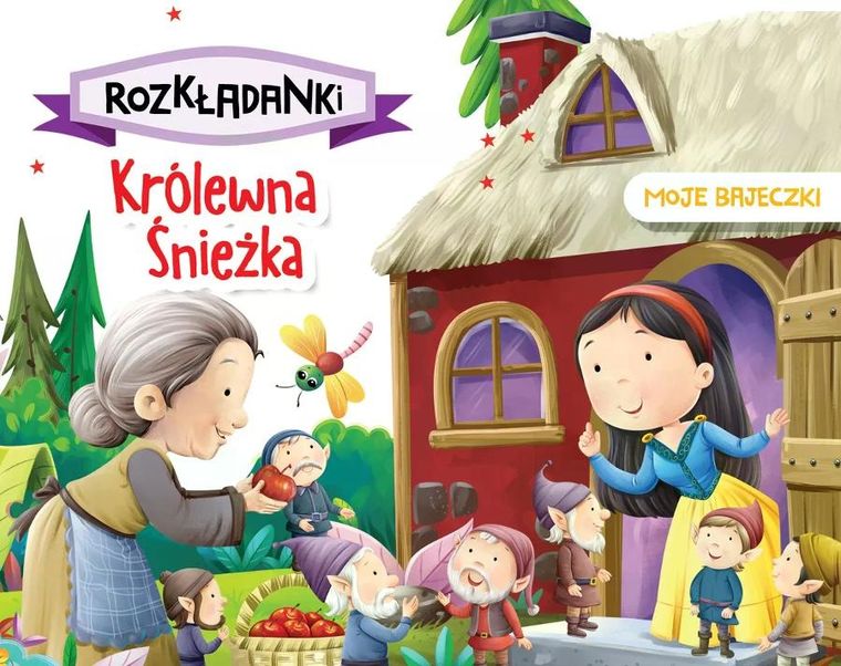 Królewna Śnieżka. Moje bajeczki. Rozkładanki