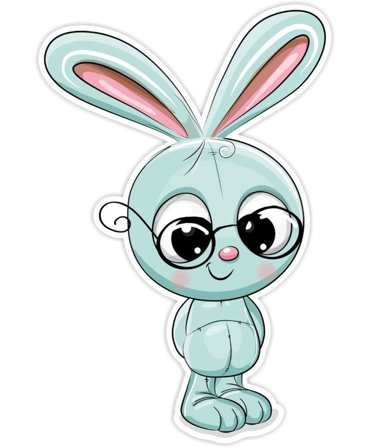 Króliczek, dekoracja ścienna