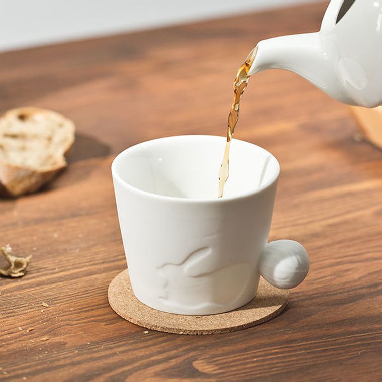 Króliczek, kubeczek z ogonkiem