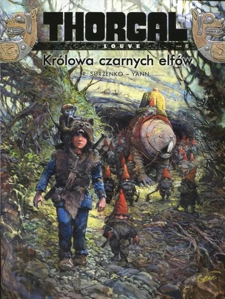 Królowa czarnych elfów. Thorgal Louve. Tom 6