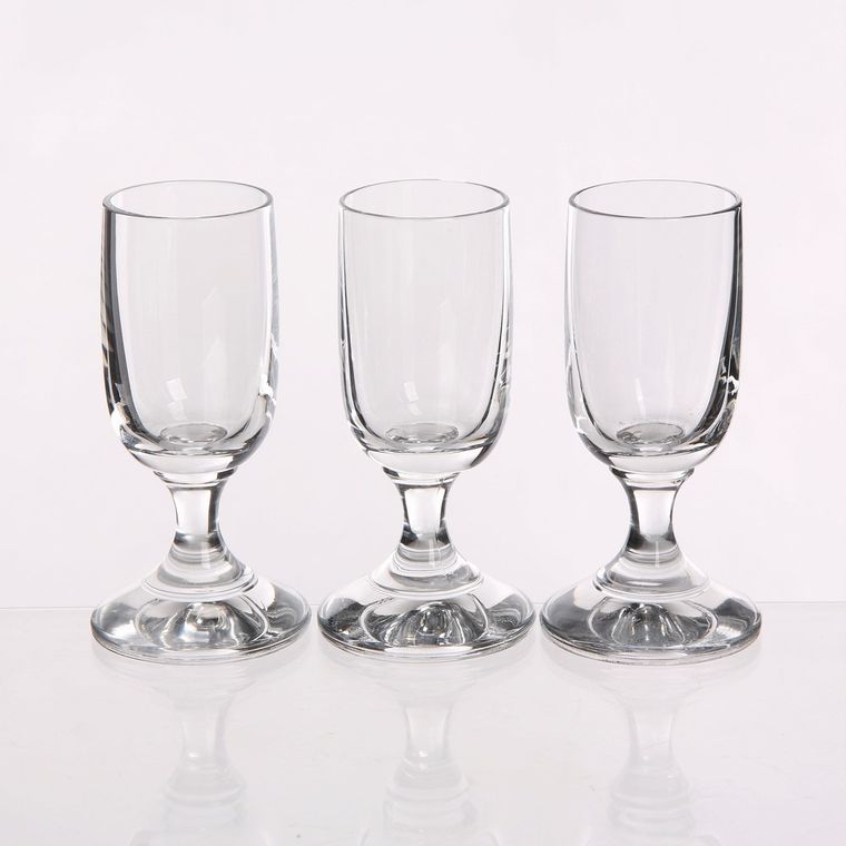 Krosno Glass, Vivat, 6 kieliszków do wódki, 20 ml