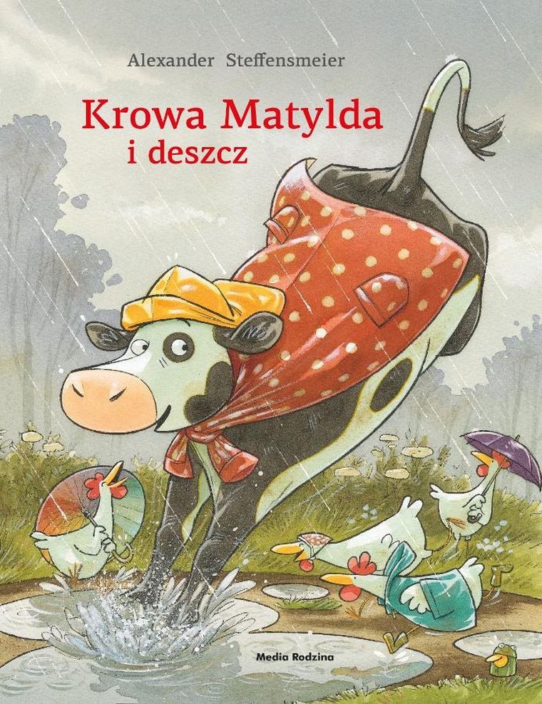 Krowa Matylda i deszcz