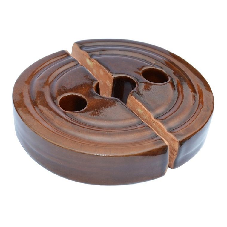 Krystynka, komplet 2 kamieni dociskowych, śr. 17 cm