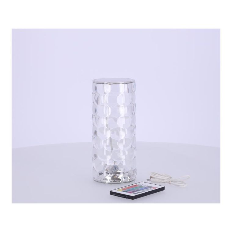 Kryształowa lampa LED, 18.5 cm