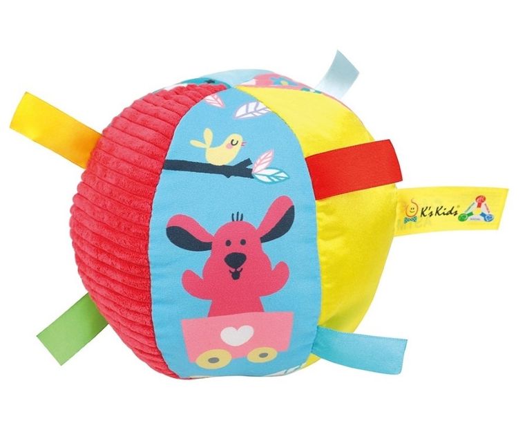 K's Kids, miękka grzechocząca piłka edukacyjna