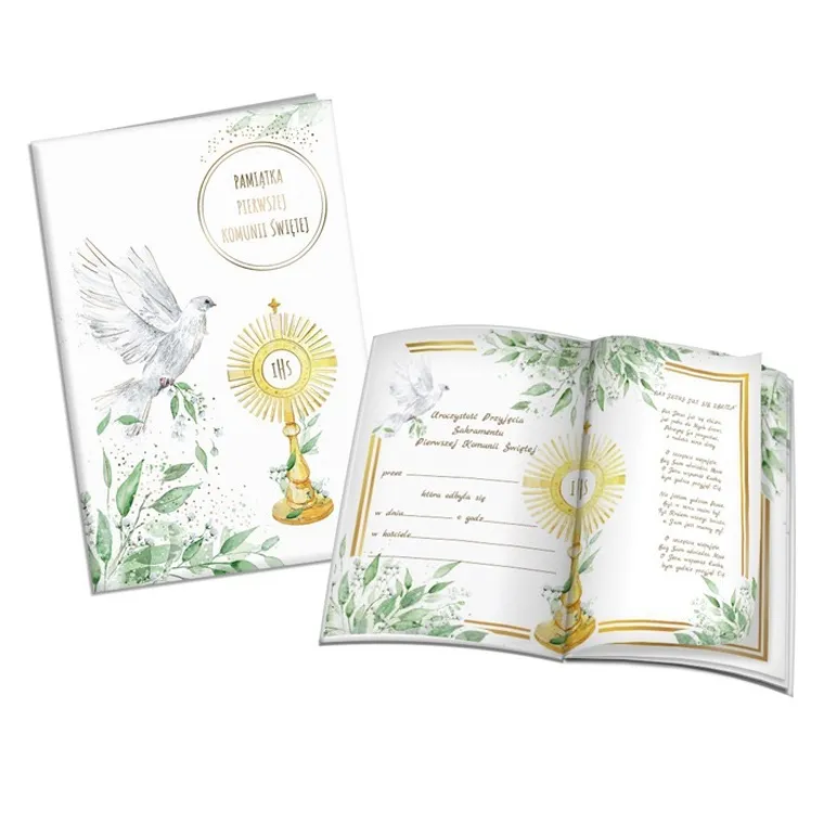Książeczka A5 Pamiątka Komunijna