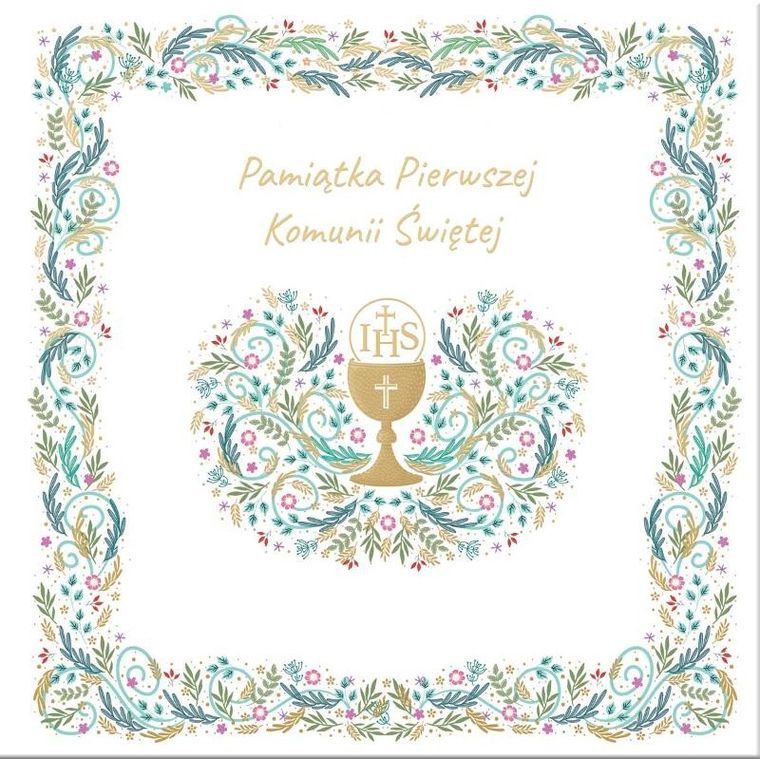 Książeczka KWD Pamiątka Komunijna. IHS