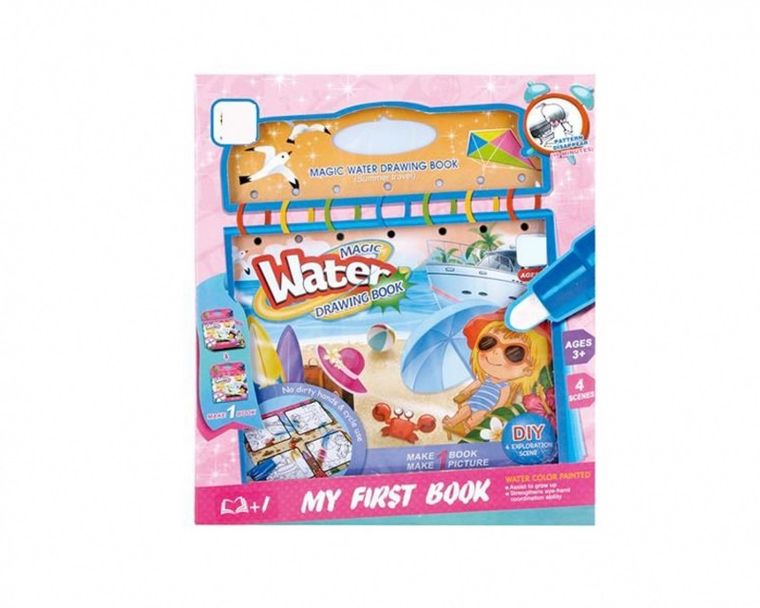 Książeczka z pisakiem wodnym. Wakacje