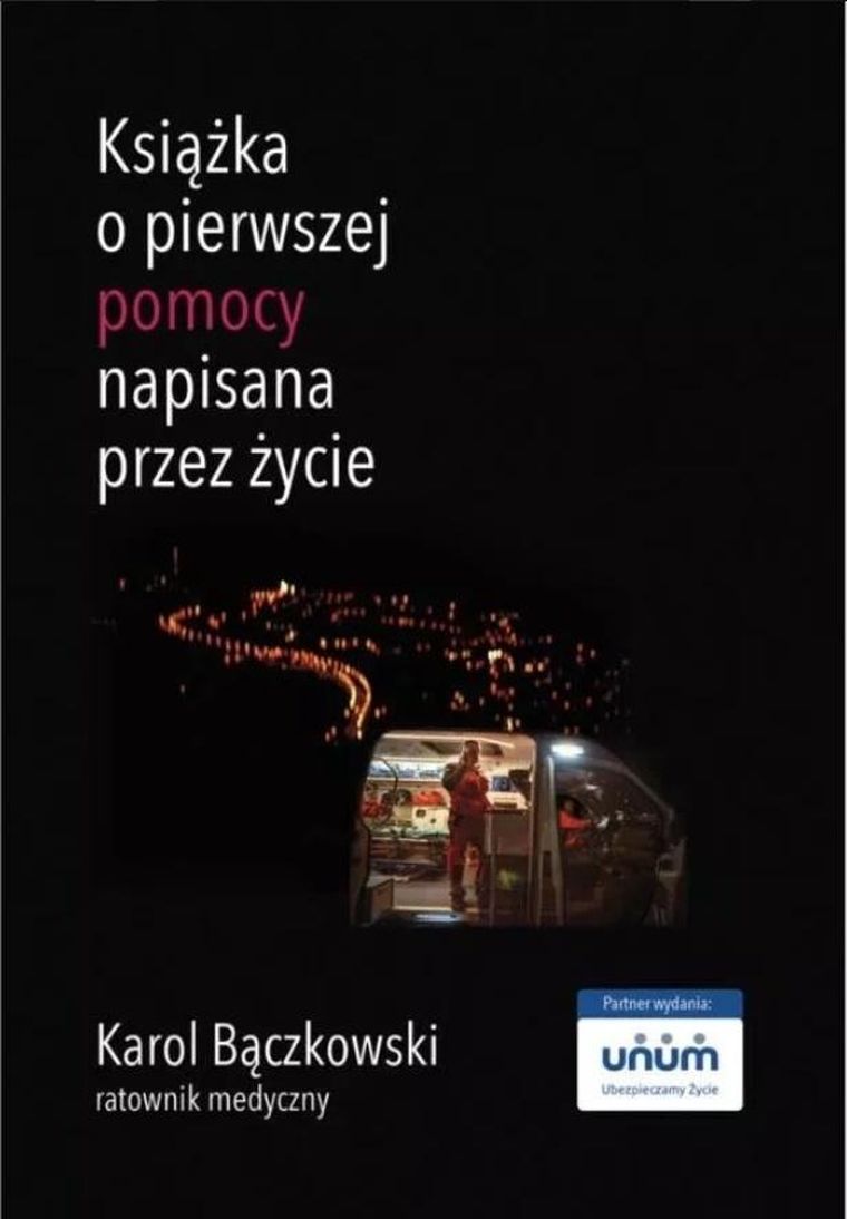 Książka o pierwszej pomocy napisana przez życie