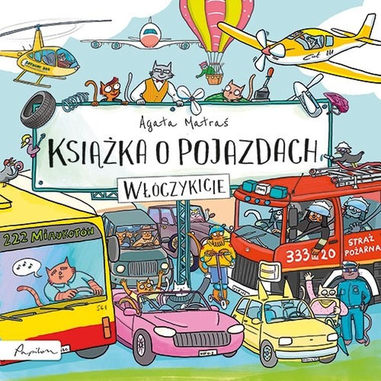 Książka o pojazdach. Włóczykicie