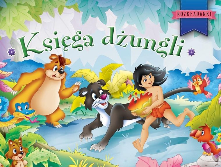 Księga dżungli. Rozkładanki